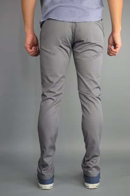 Gray Chino Pants by Neo Blue - Image 3
