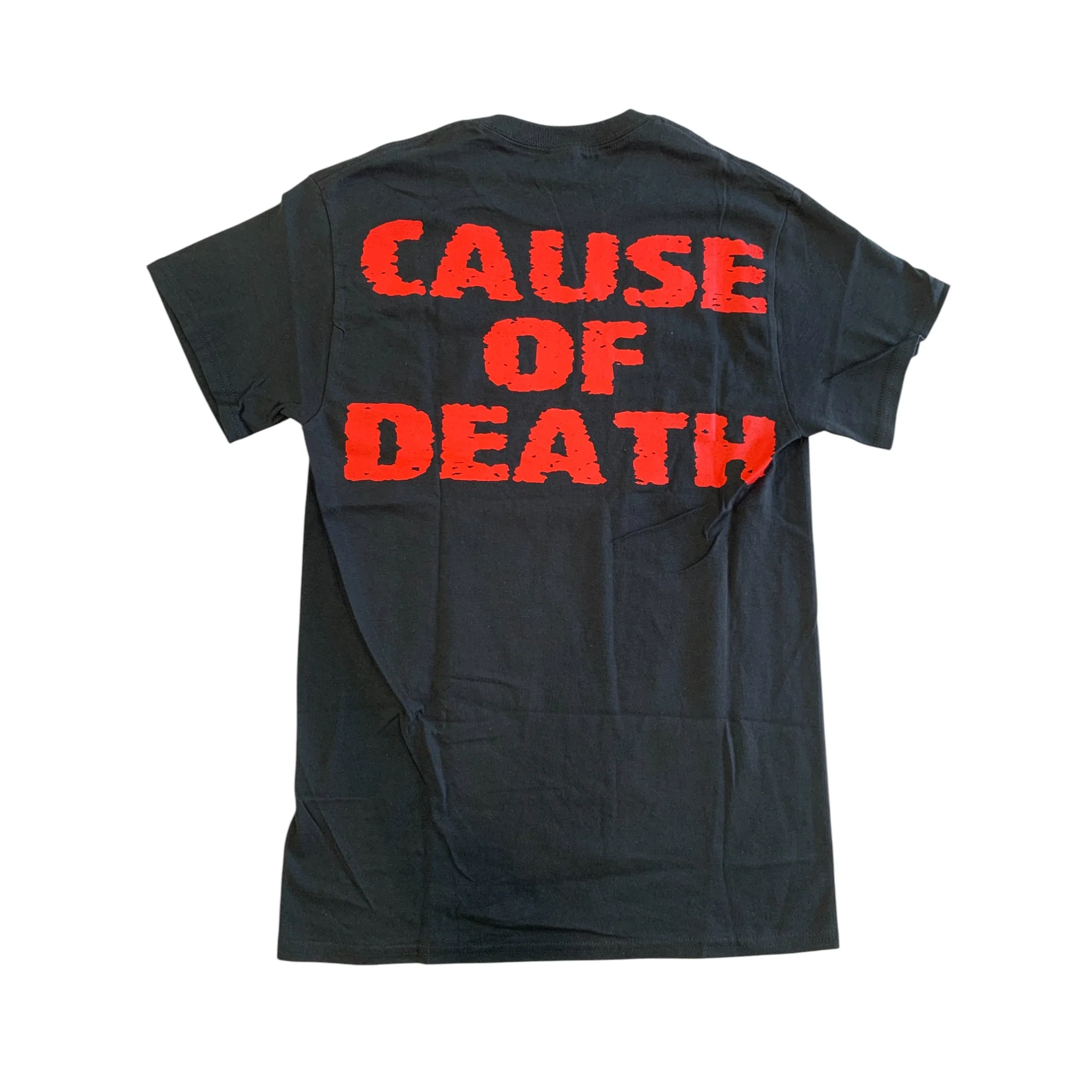 Obituary Cause Of Death T-Shirt - Image 2