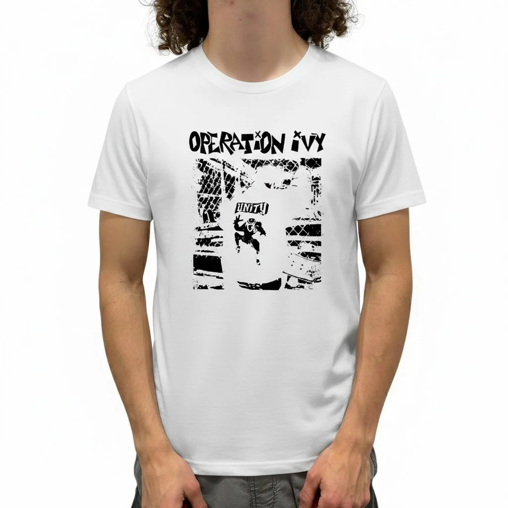 Operation Ivy White Unity T-Shirt - Image 2