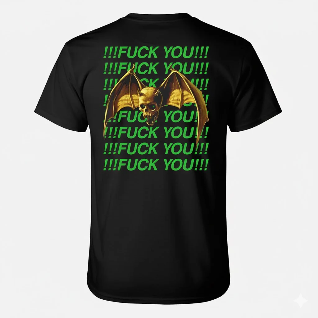 Overkill We Dont Care T-Shirt - Image 2