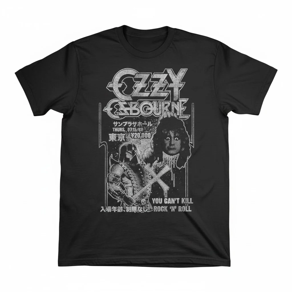 Ozzy Osbourne Executioner Japan T-Shirt - Image 2