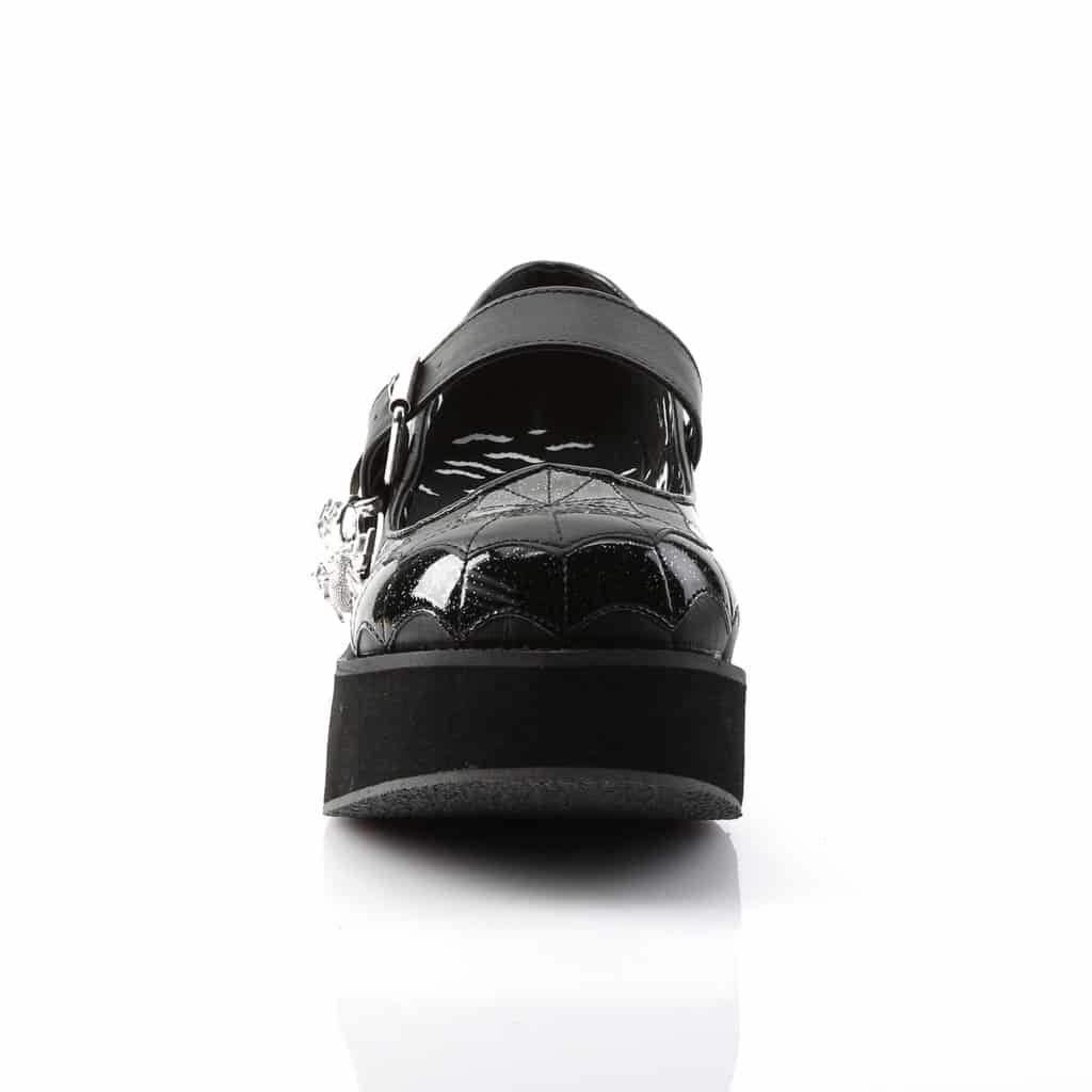 Demonia Platform Spiderweb Mary Jane Sprite-05 - Image 2