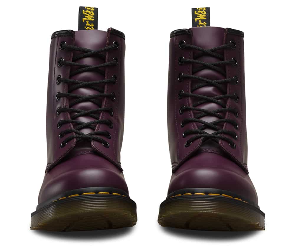 Dr. Martens 1460 Purple Smooth 8-Eye Boot - Image 3