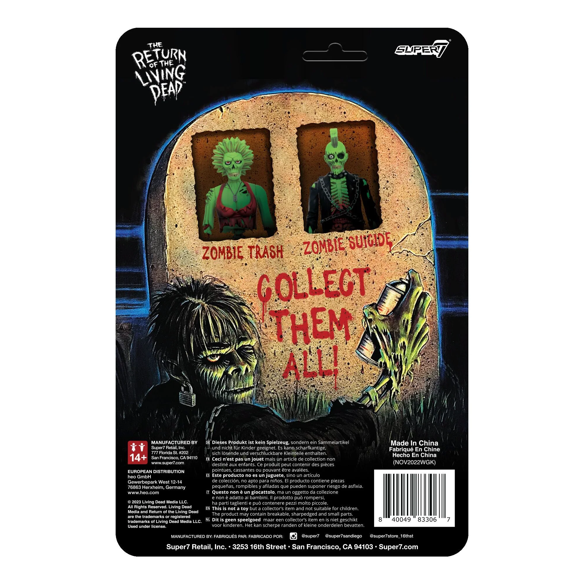 Return of the Living Dead Zombie Suicide Figure by Super7 - Image 5