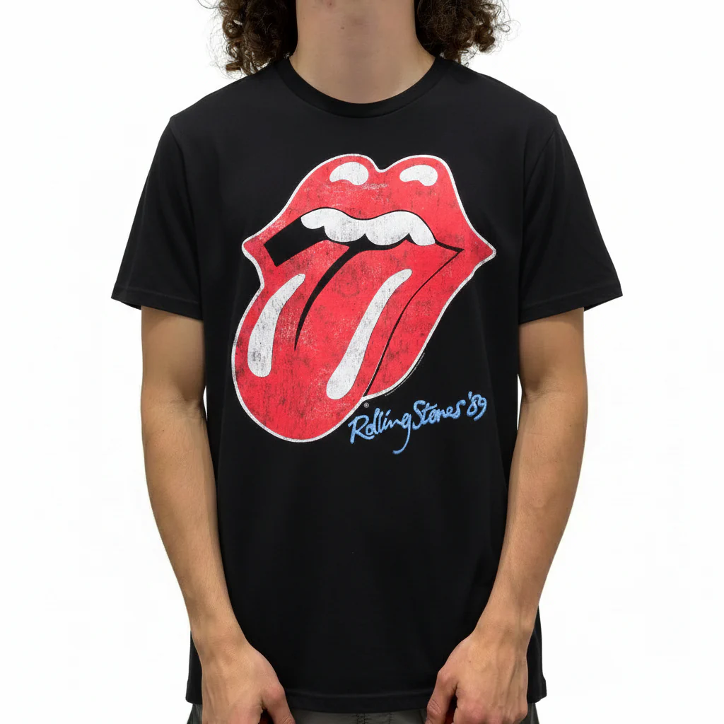 Rolling Stones Distressed T-Shirt - Image 2