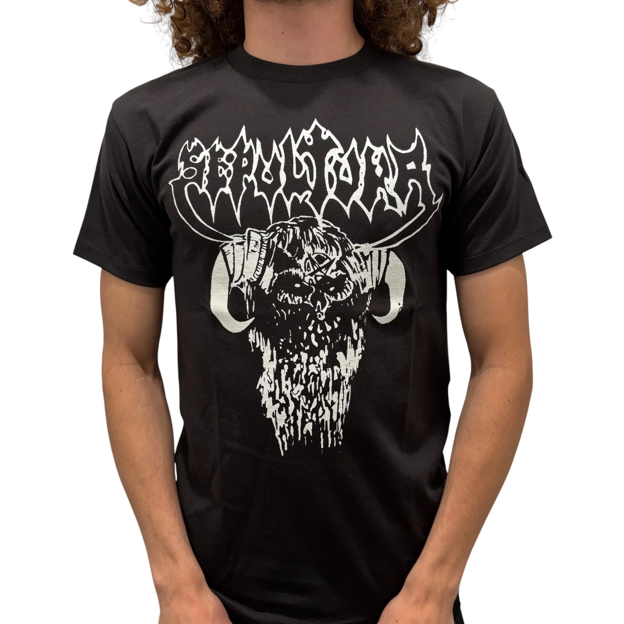 Sepultura Horns T-Shirt - Image 2