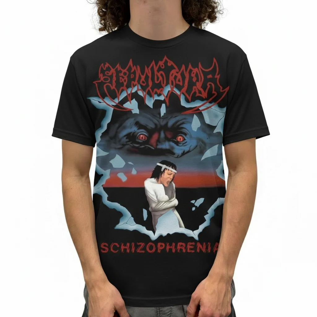 Sepultura Schizophrenia T-Shirt - Image 2