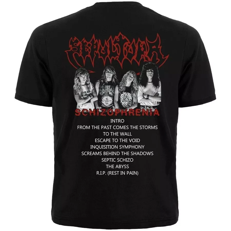 Sepultura Schizophrenia T-Shirt - Image 3