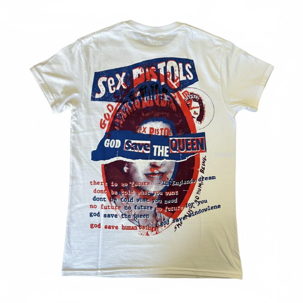 Sex Pistol God Save The Queen T-Shirt - Image 2