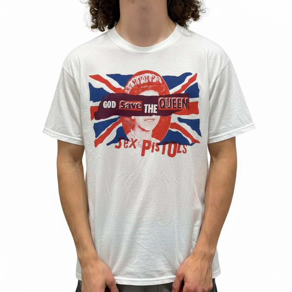 Sex Pistol God Save The Queen T-Shirt - Image 3