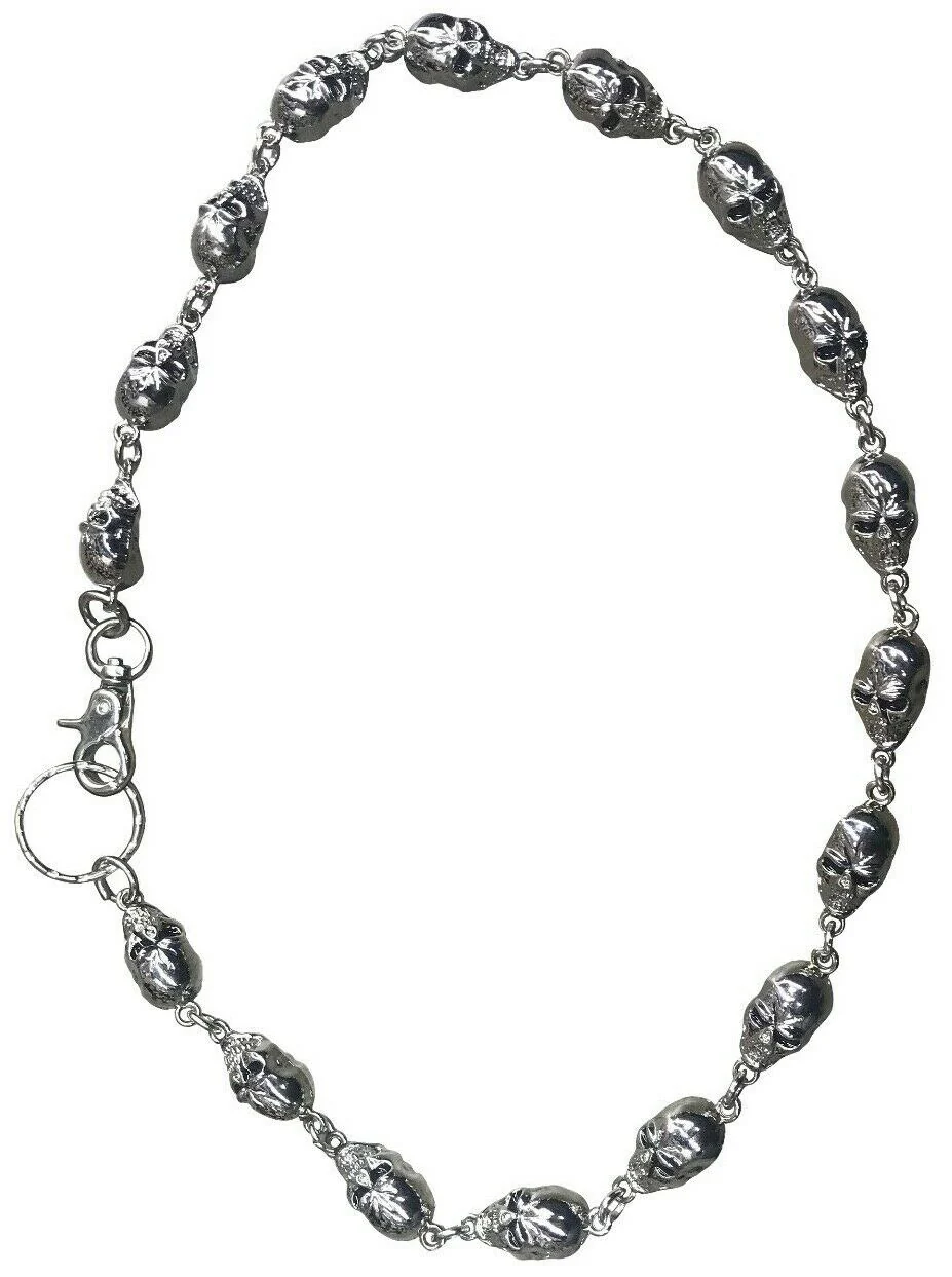 Skull Wallet Chain 31" - Image 3