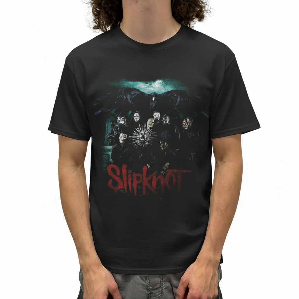 Slipknot Crow T-Shirt - Image 2