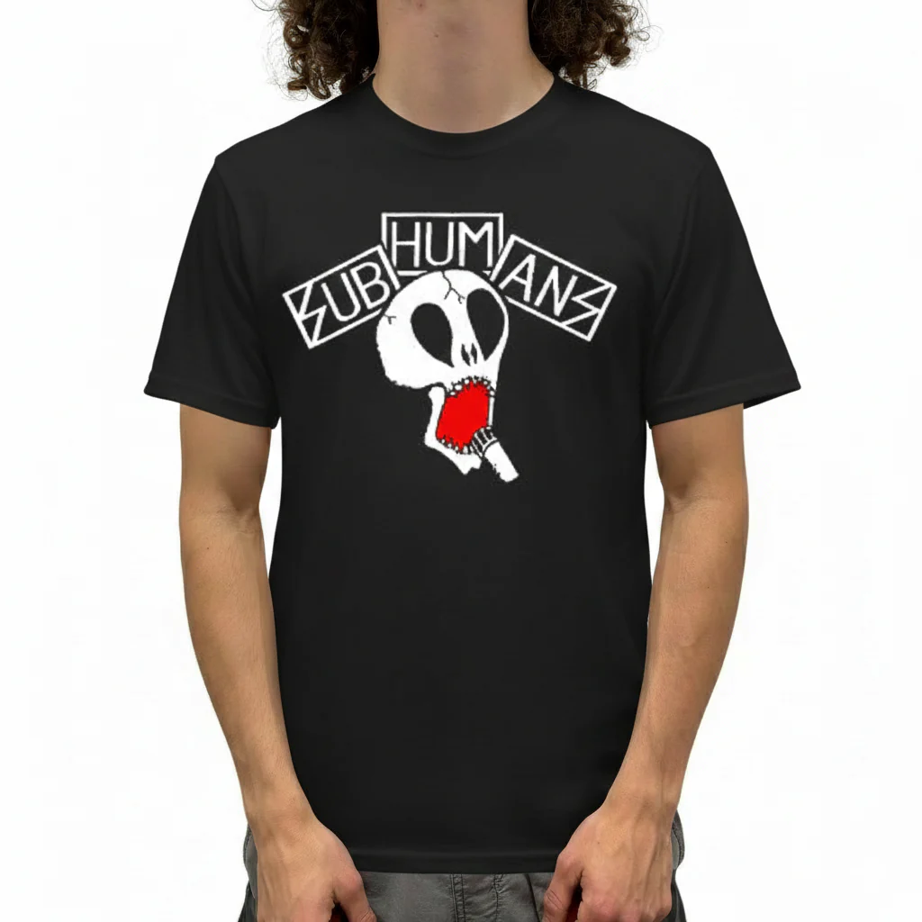 Subhumans Skull T-Shirt - Image 2