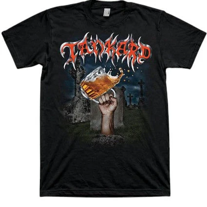 Tankard Die With A Beer T-Shirt - Image 2