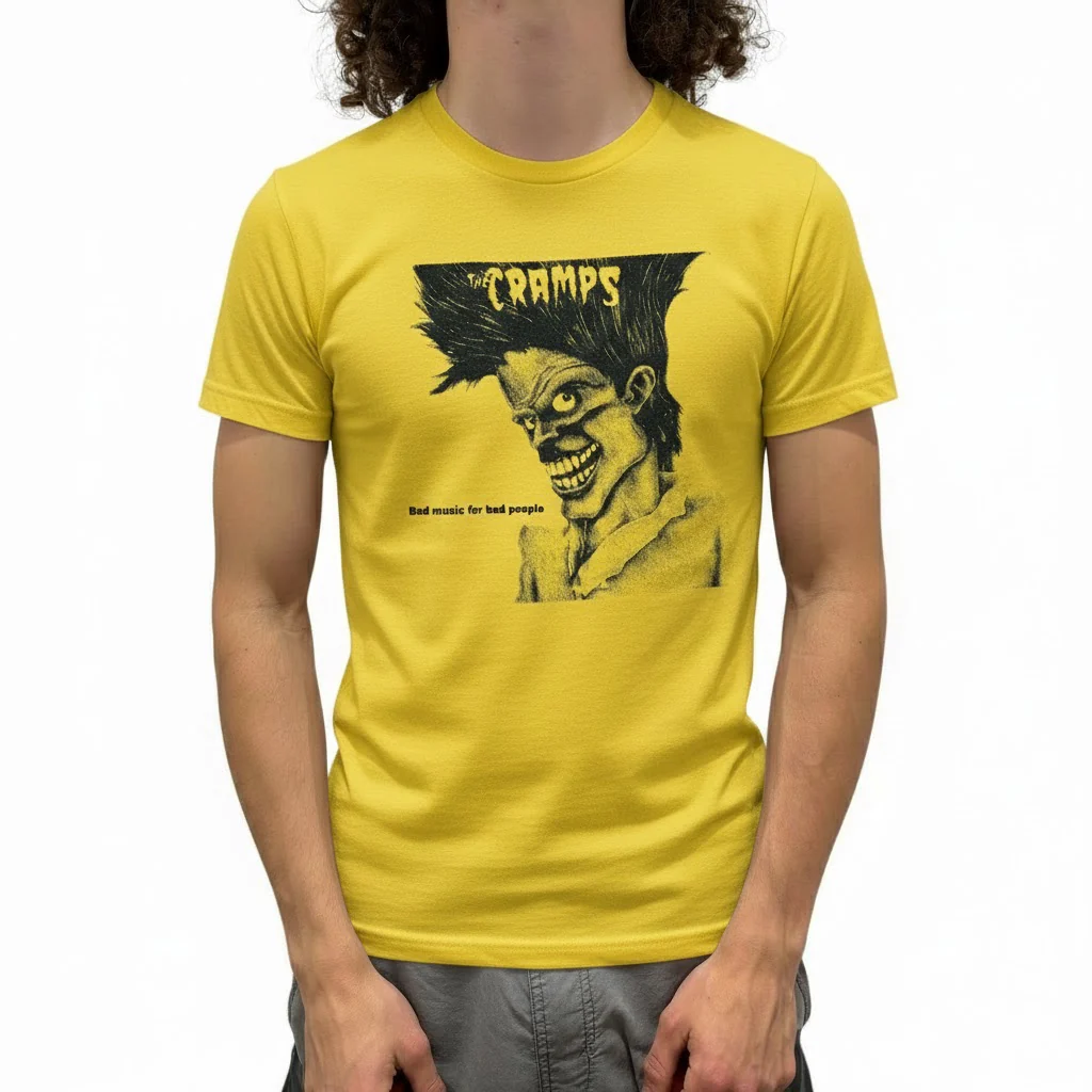 The Cramps Bad Music For Bad People T-Shirt - Image 2