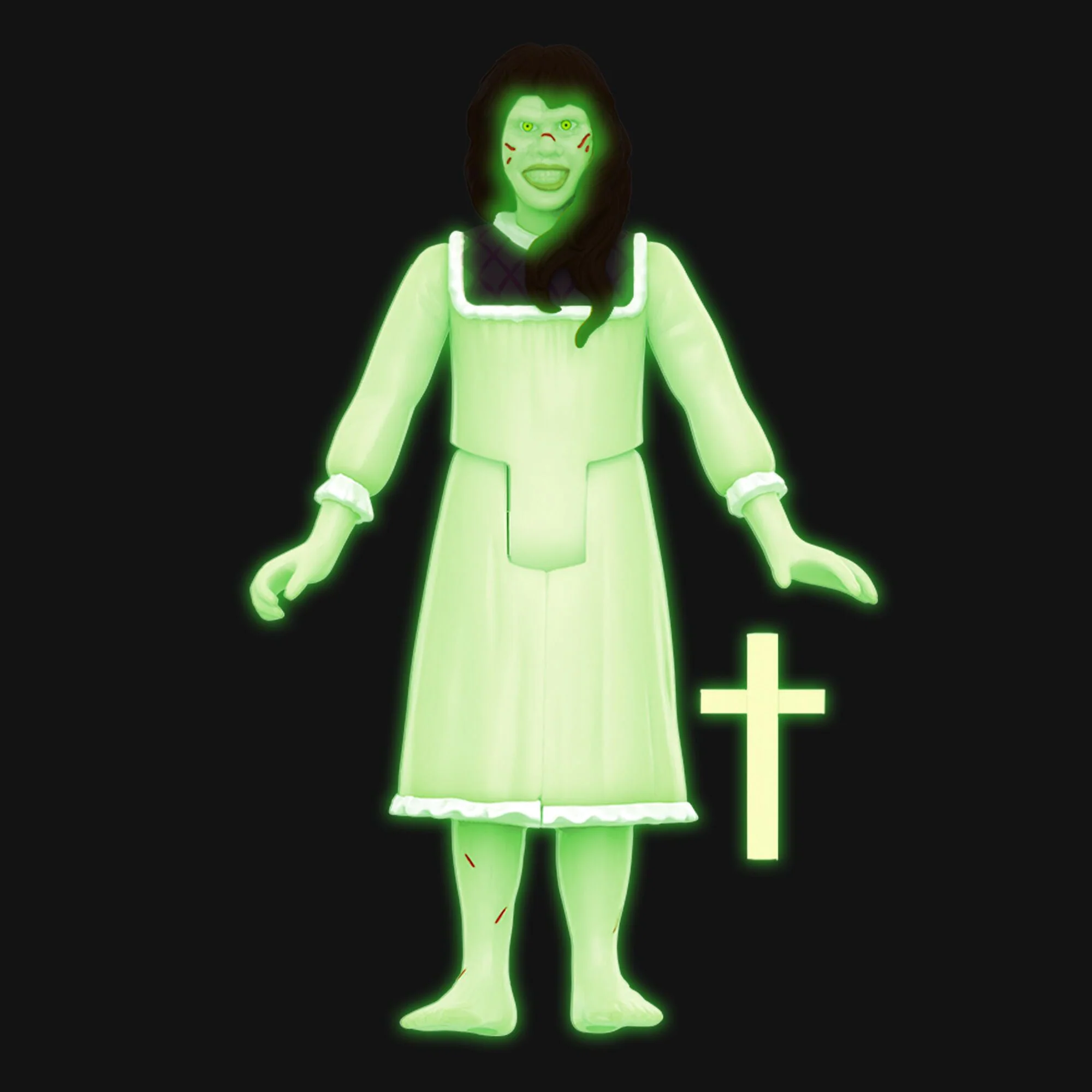 The Exorcist Regan Monster Glow Figure by Super7 - Image 3