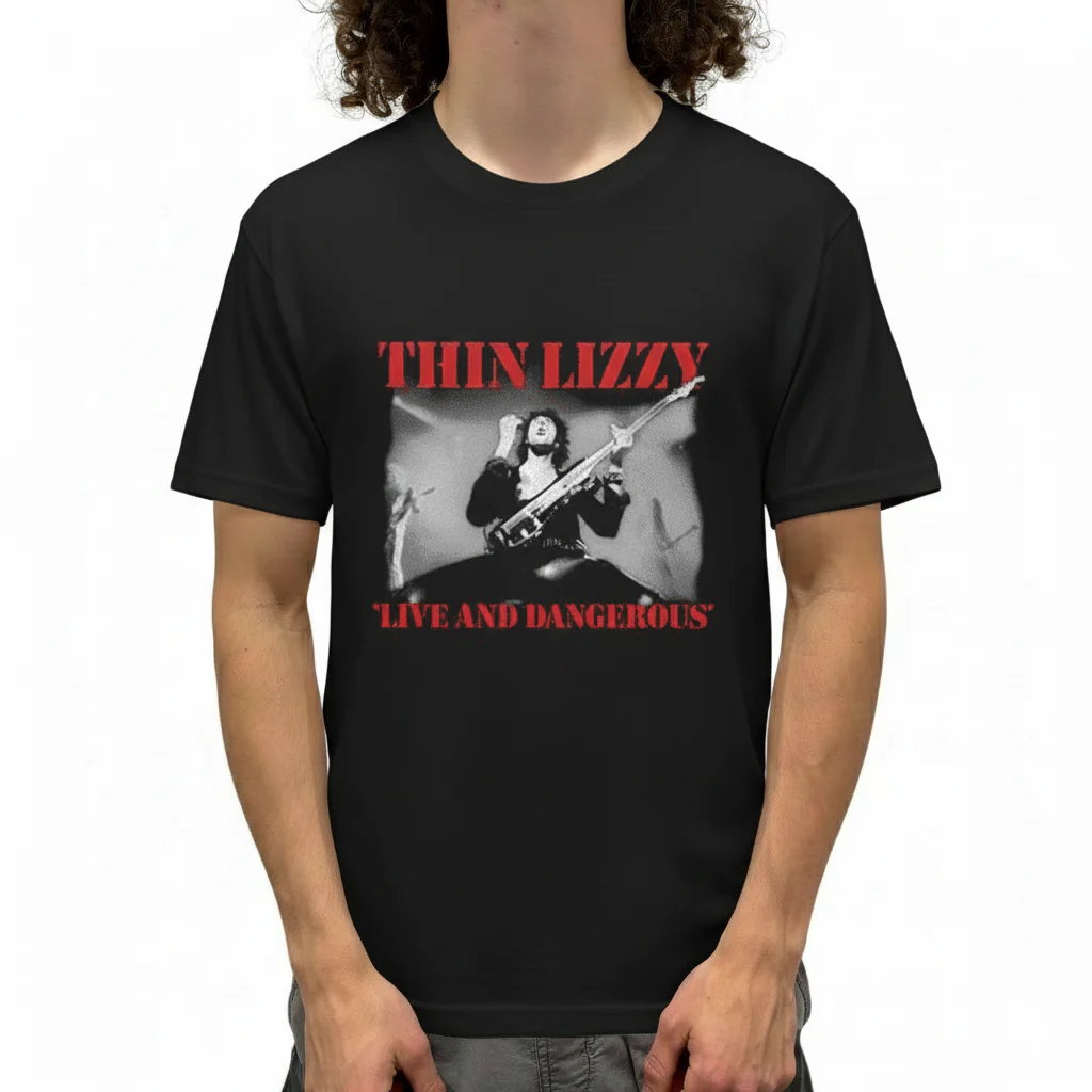 Thin Lizzy Live and Dangerous T-Shirt - Image 2