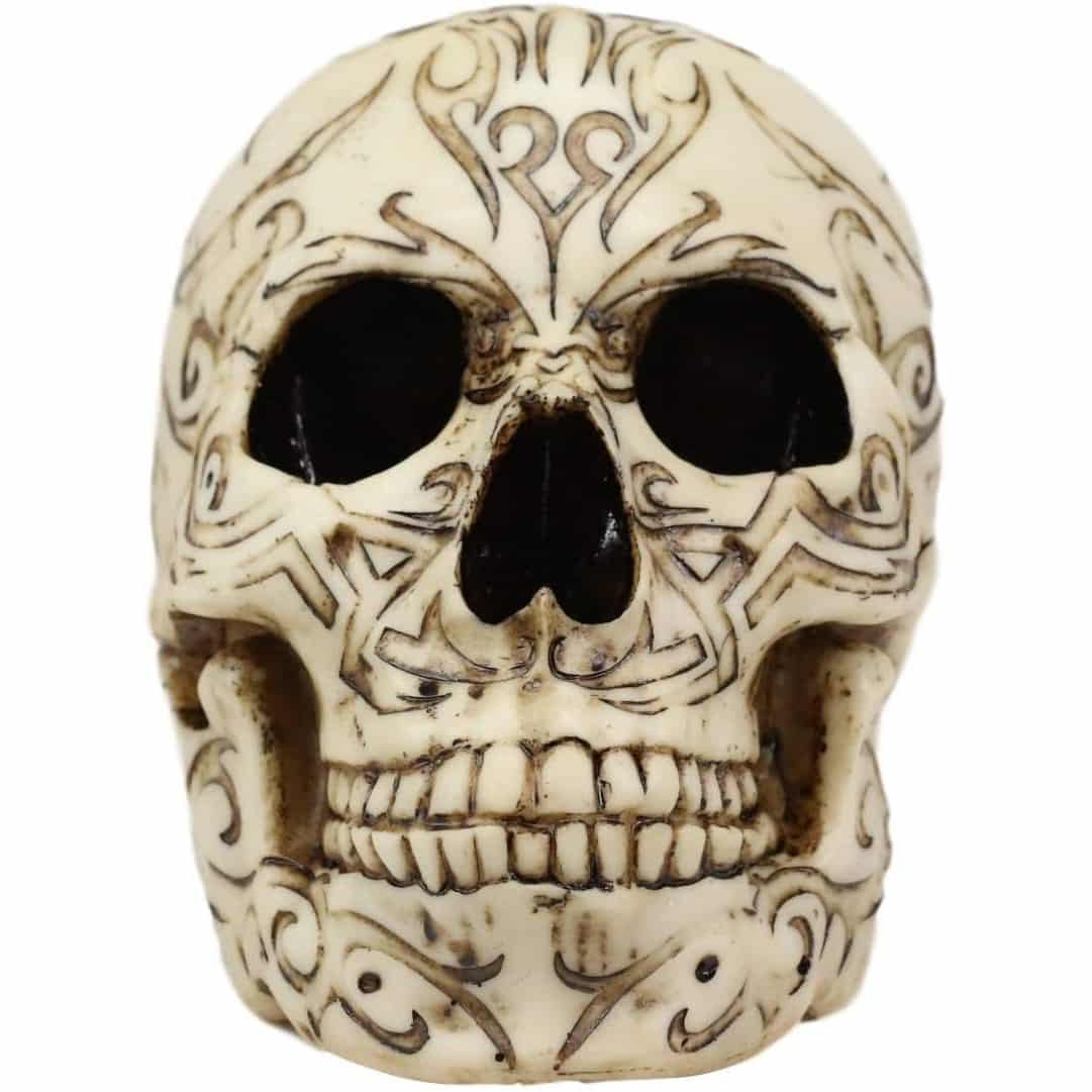 Tribal Pattern Skull Head - Image 2