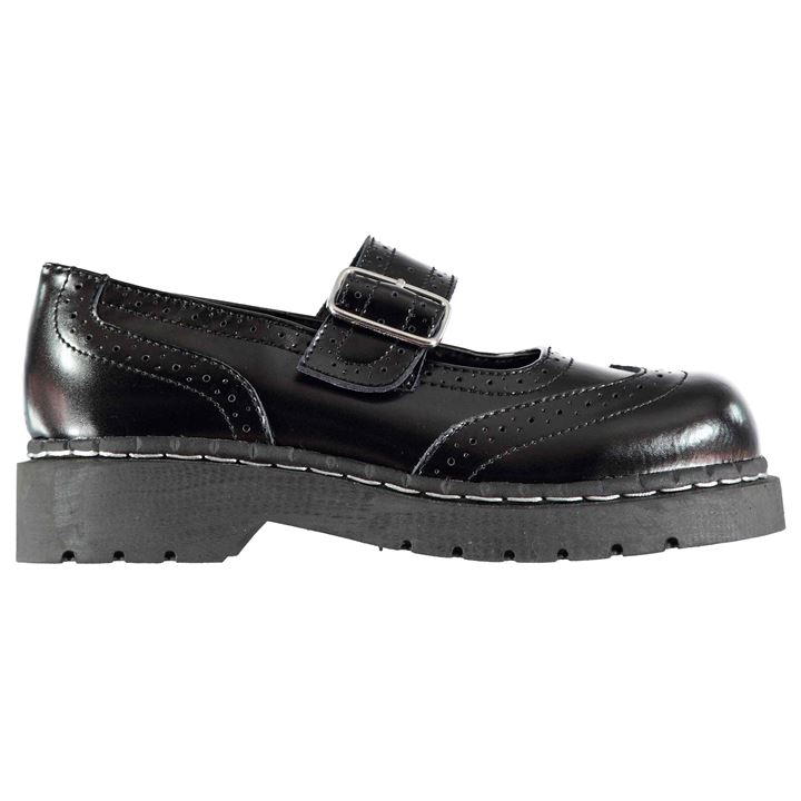 TUK Black Brogue Mary Jane T1002 - Image 4