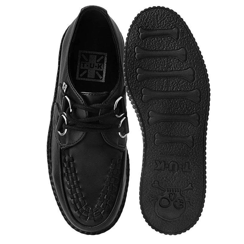 Black TUKskin Viva Low Creeper F9321 - Image 3