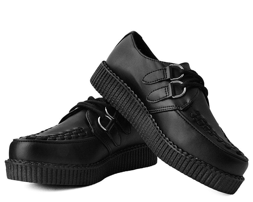 Black TUKskin Viva Low Creeper F9321 - Image 4