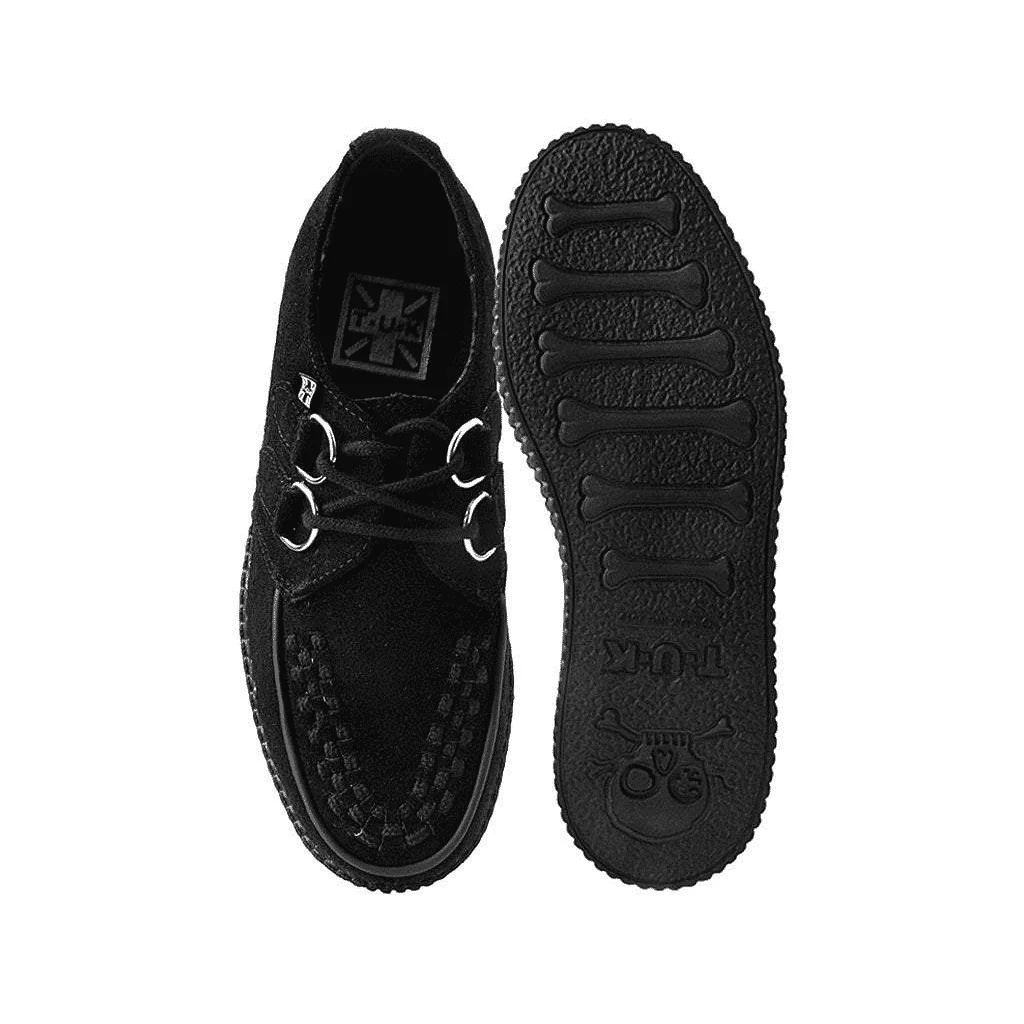 TUK Black Suede Low Creeper F7270 - Image 4