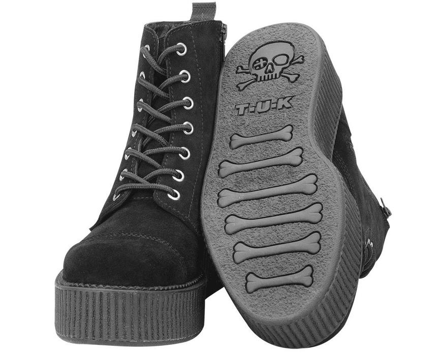TUK Black Suede Mondo Boot - Image 4