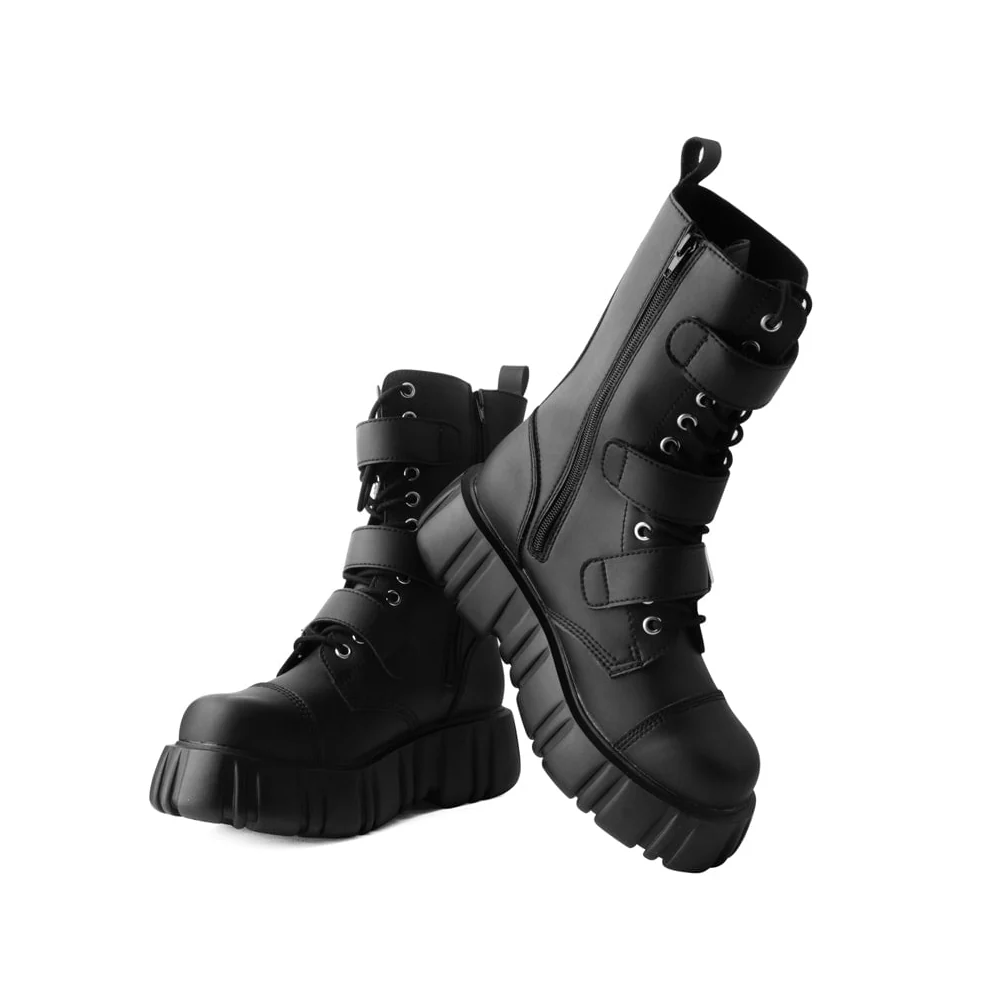 TUK Black TUKskin Platform Airship Boot - Image 2