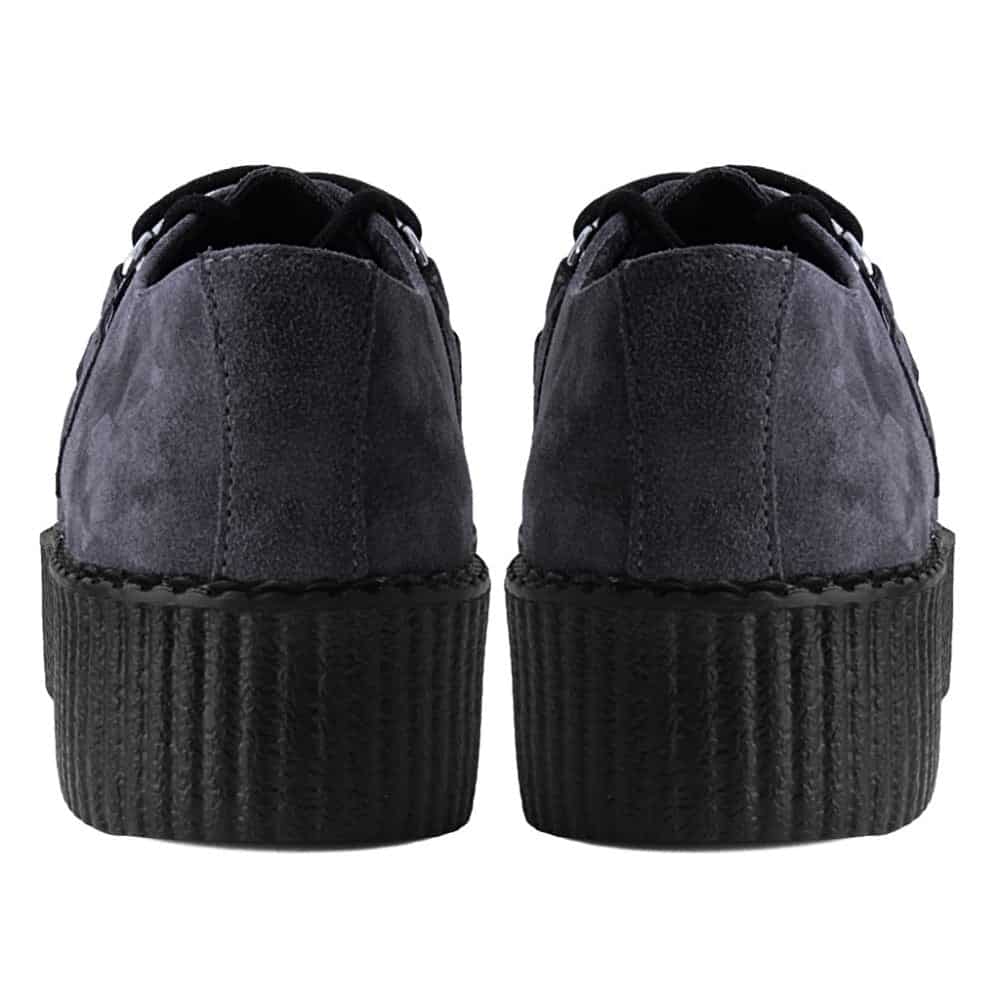 TUK Charcoal Suede Mondo Creeper V9763 - Image 5