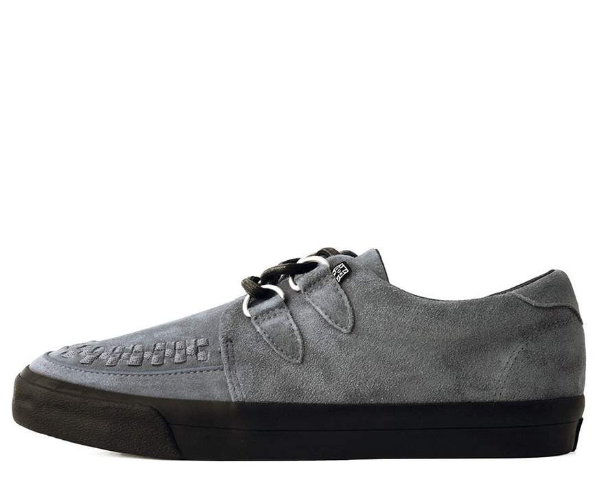 TUK Gray Suede Sneaker Creeper A9528 - Image 2