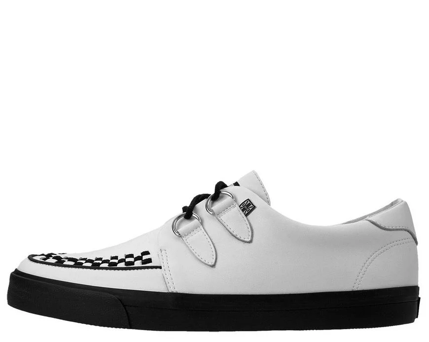 TUK White Sneaker Creeper A9179 - Image 3