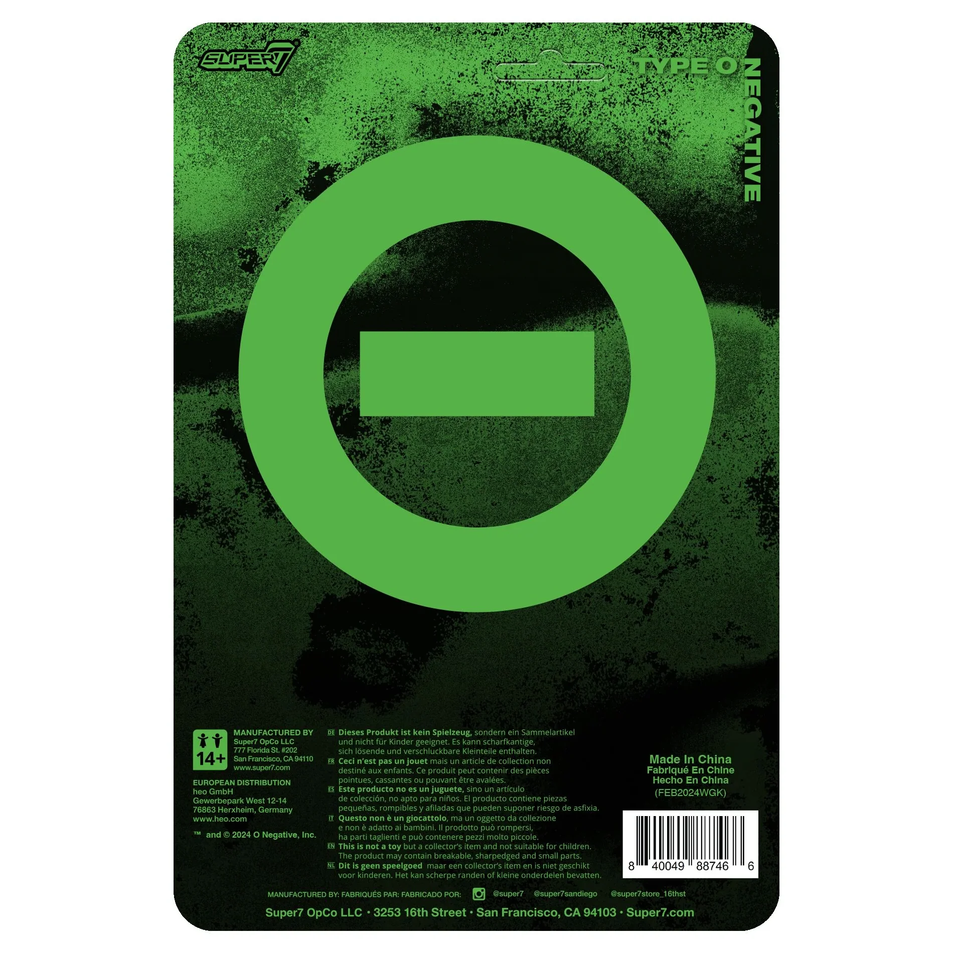 Type O Negative Figure by Super7 - Image 3