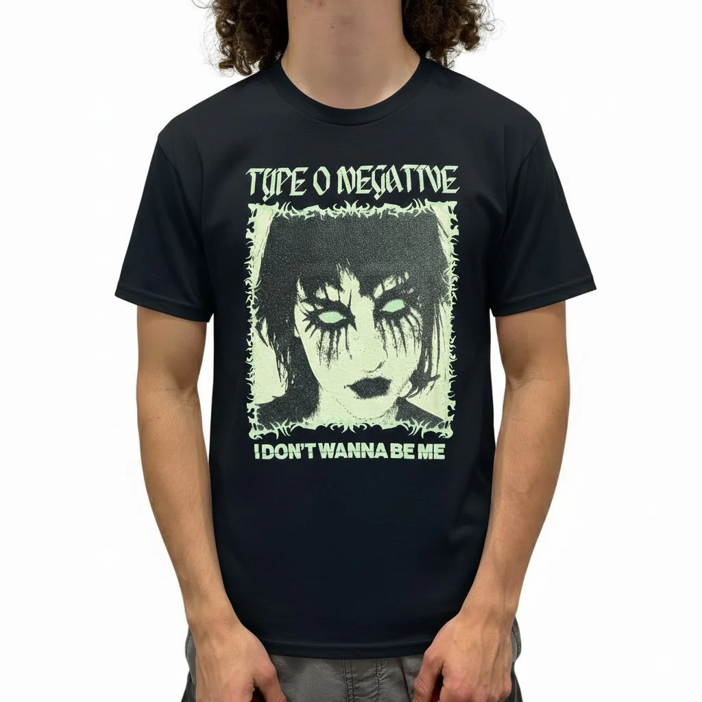 Type O Negative I Dont Wanna Be Me T-Shirt - Image 2