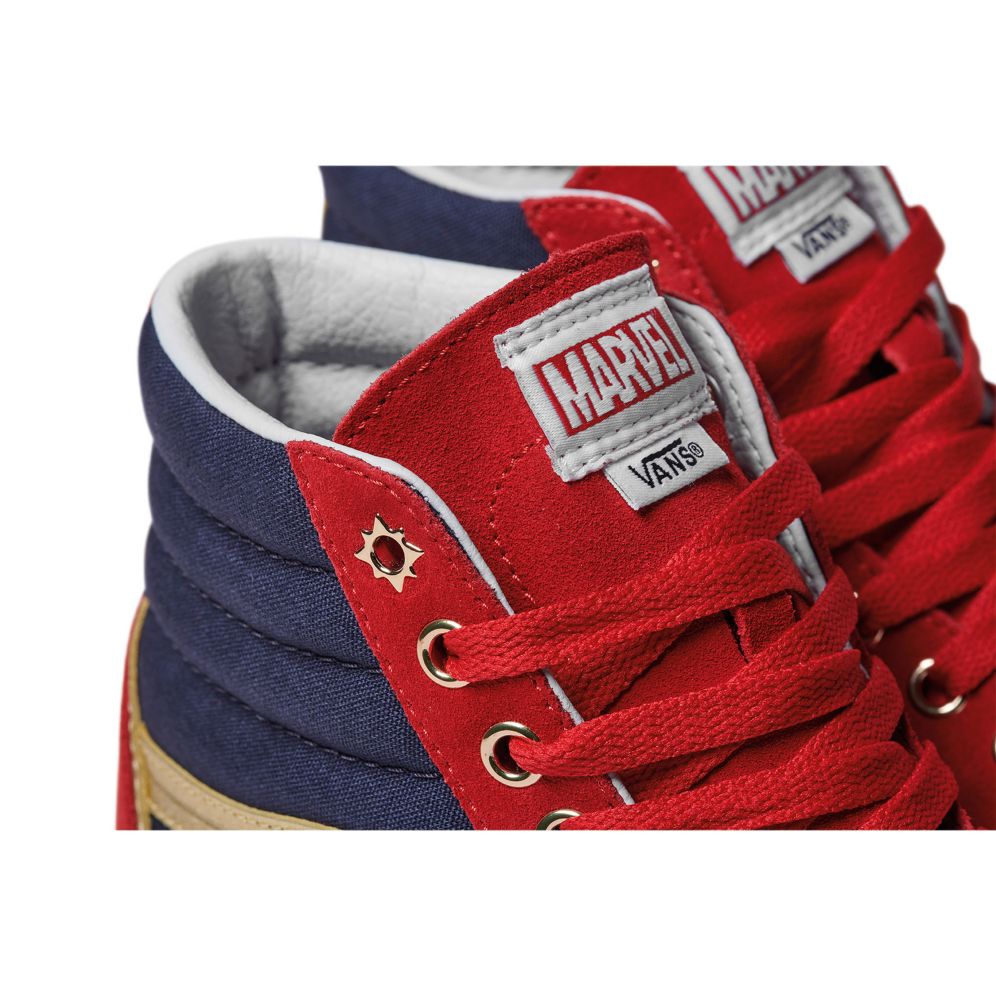Vans Sk8-Hi Captain Marvel Shoe - Image 2