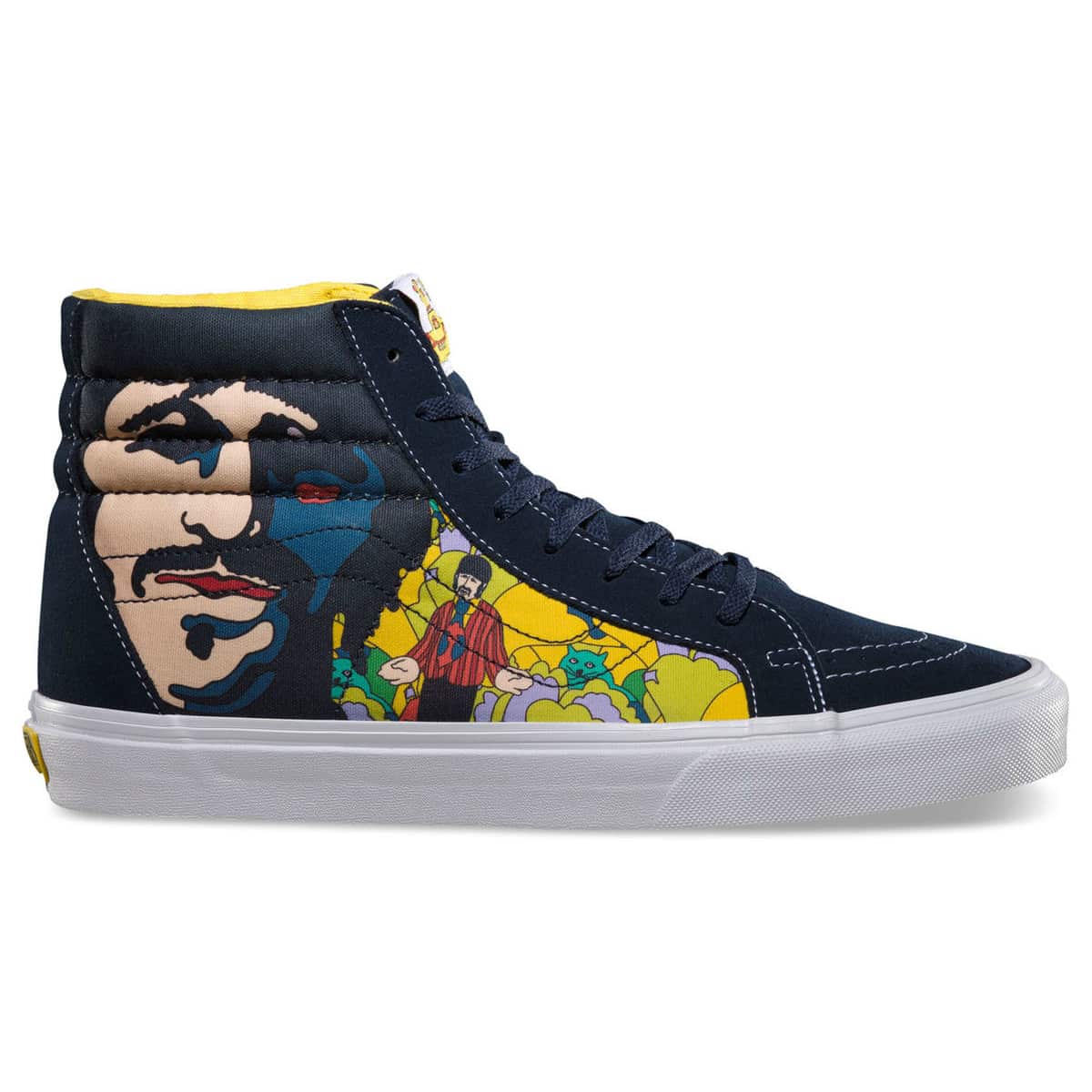 Vans Sk8 Hi The Beatles Yellow Submarine Faces Shoe - Image 2