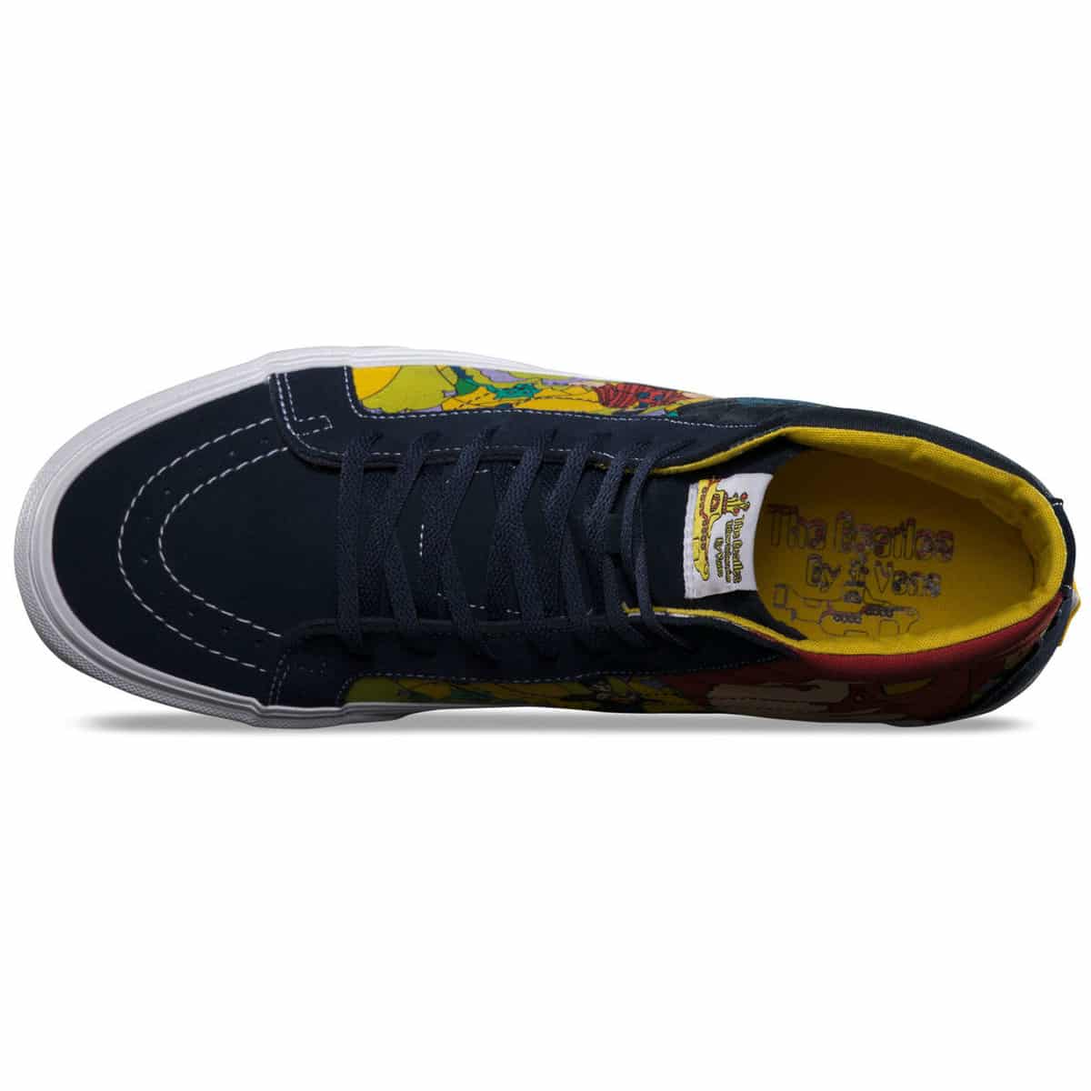 Vans Sk8 Hi The Beatles Yellow Submarine Faces Shoe - Image 4