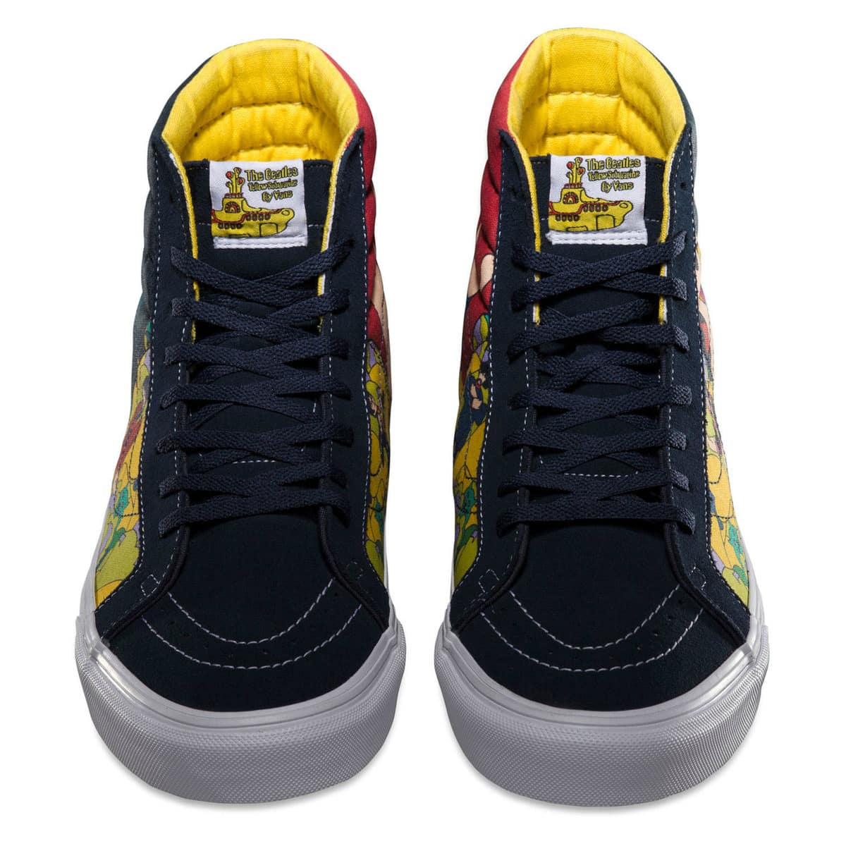 Vans Sk8 Hi The Beatles Yellow Submarine Faces Shoe - Image 5