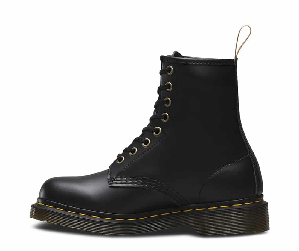 Dr. Martens 1460 Vegan Black Felix Rub Off 8-Eye Boot - Image 4