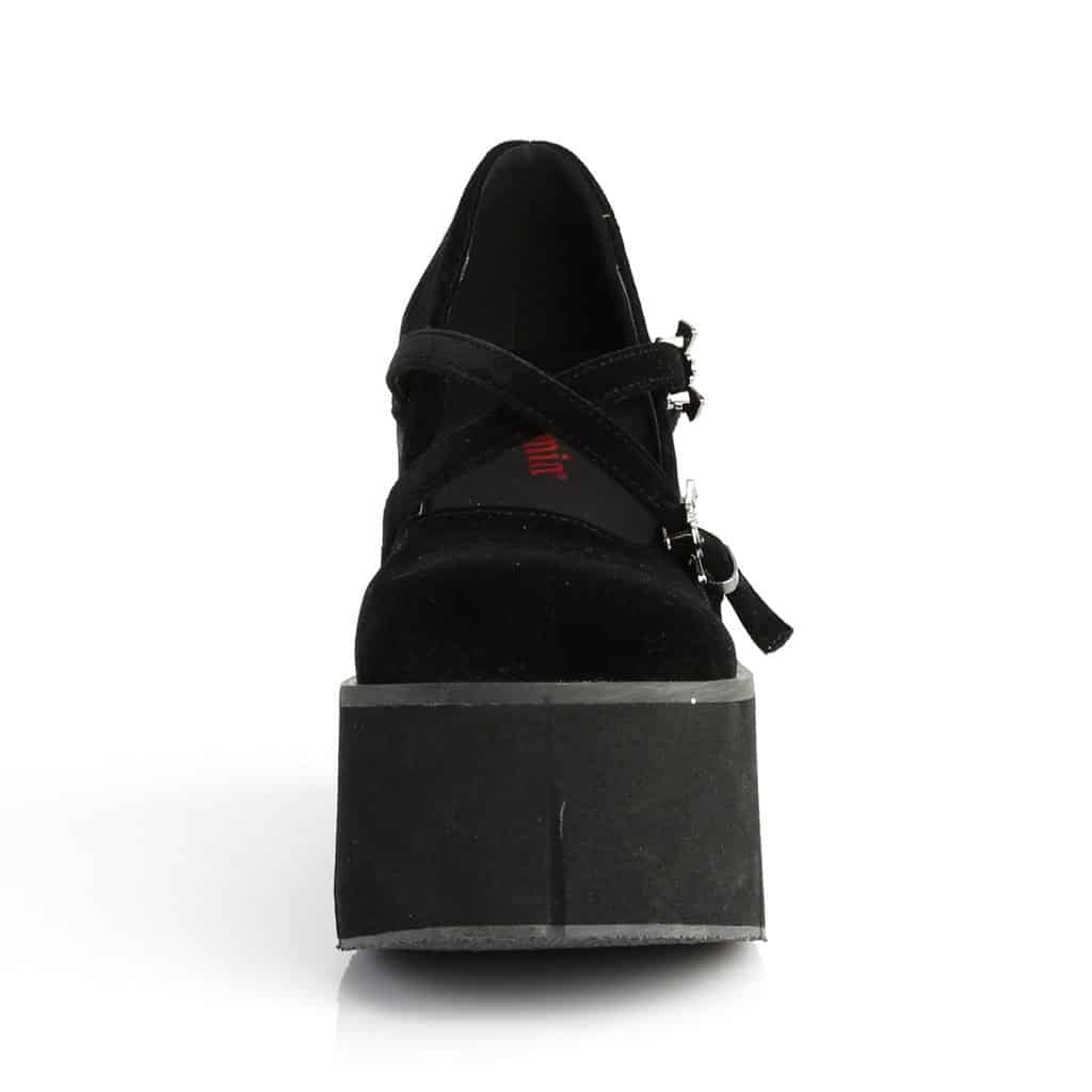 Demonia Velvet Platform Mary Jane Kera-10 - Image 2