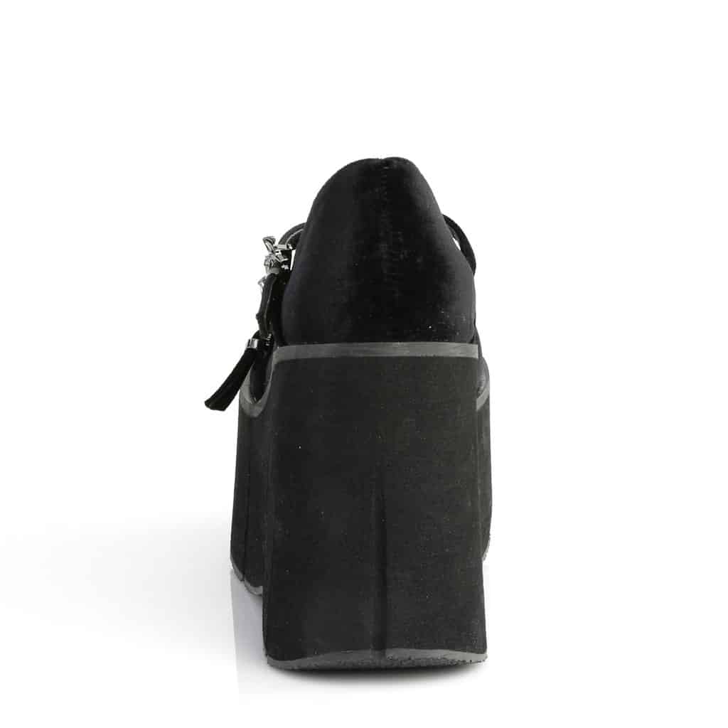 Demonia Velvet Platform Mary Jane Kera-10 - Image 4