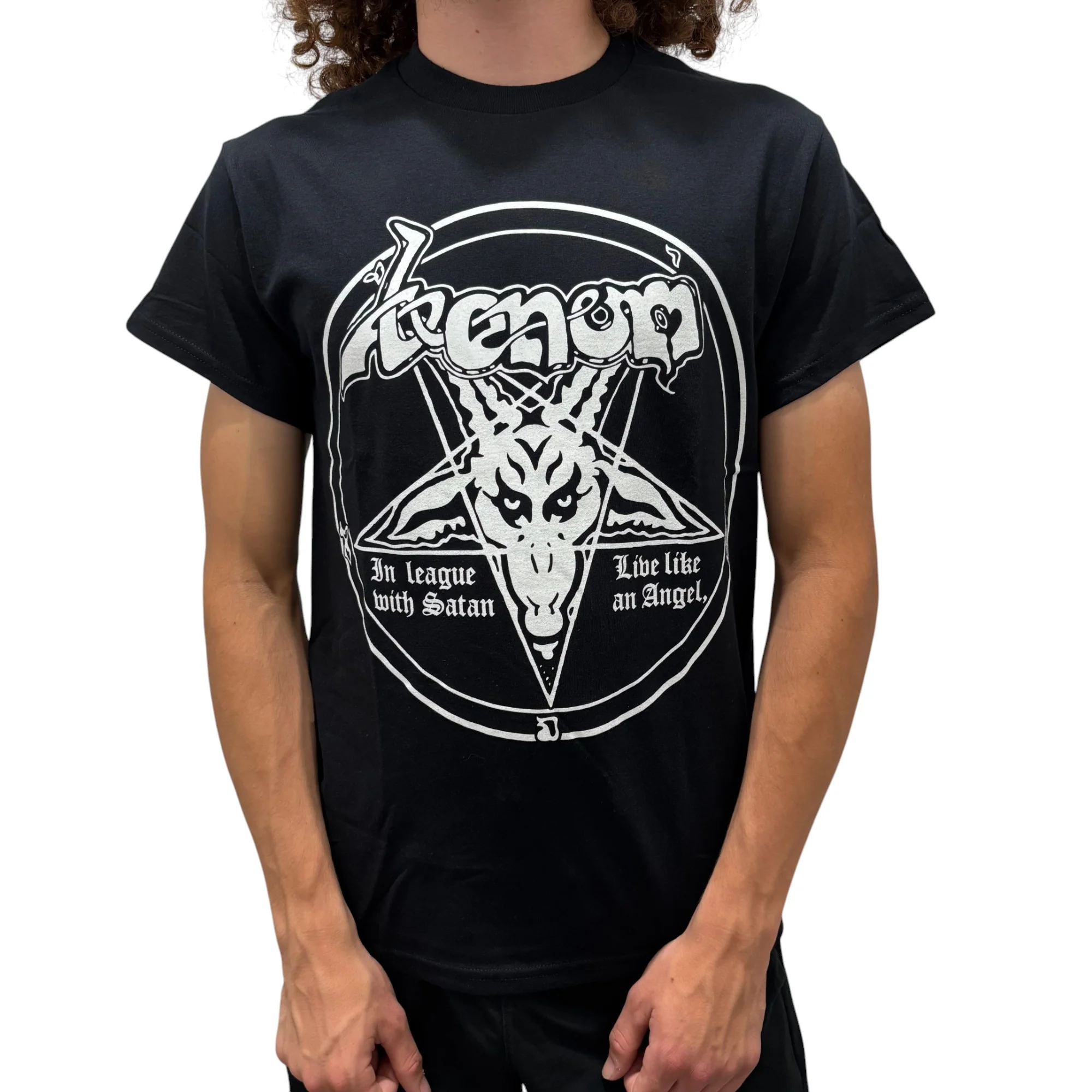 Venom In League With Satan T-Shirt - Image 2