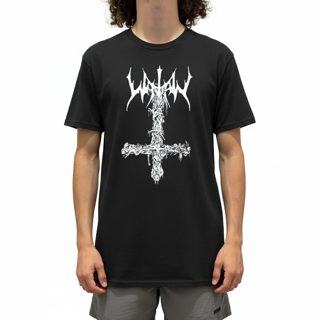Watain Crucifix Logo T-Shirt - Image 2
