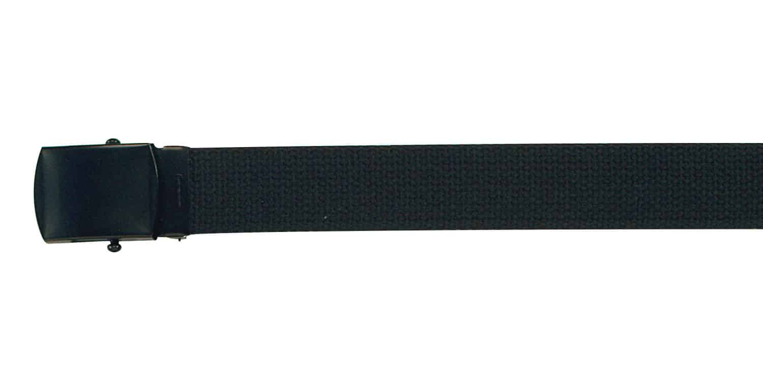 Web Belt Black Buckle - Image 3