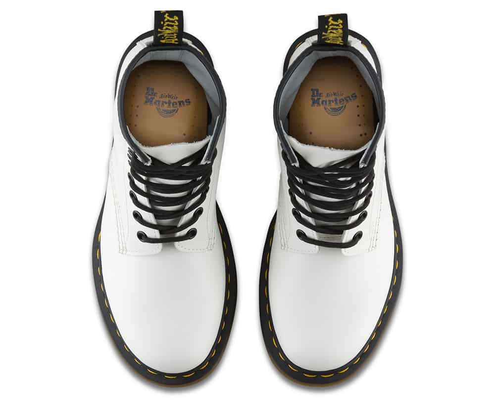 Dr. Martens 1460 White Smooth 8-Eye Boot - Image 7