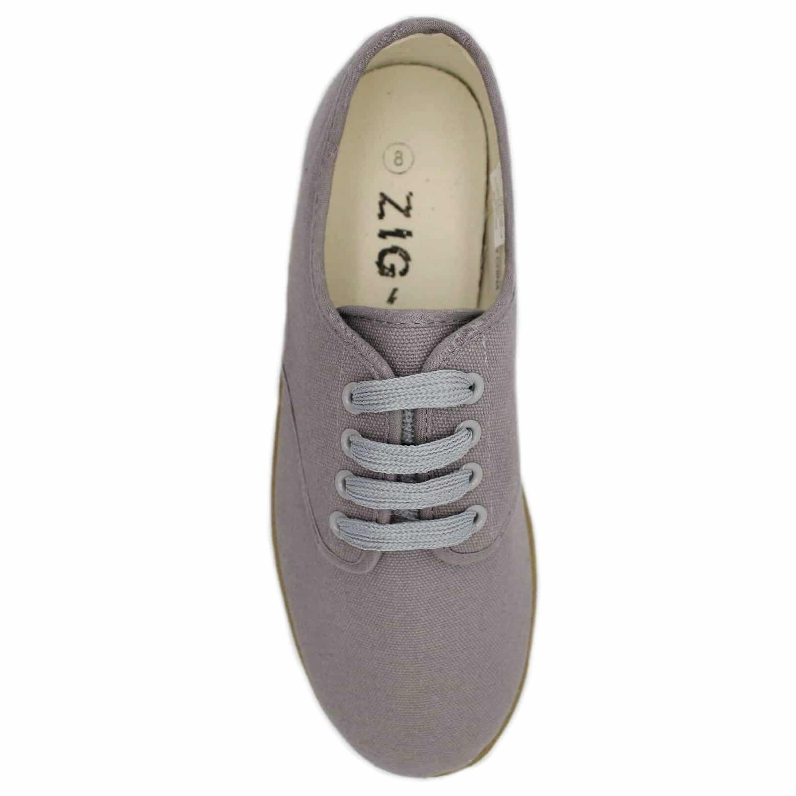 Zig Zag Wino Shoes Gray/Gum Sole 7201 - Image 4